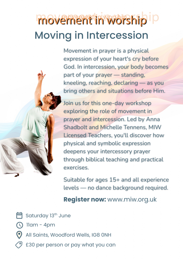 Moving In Intercession, London 2026